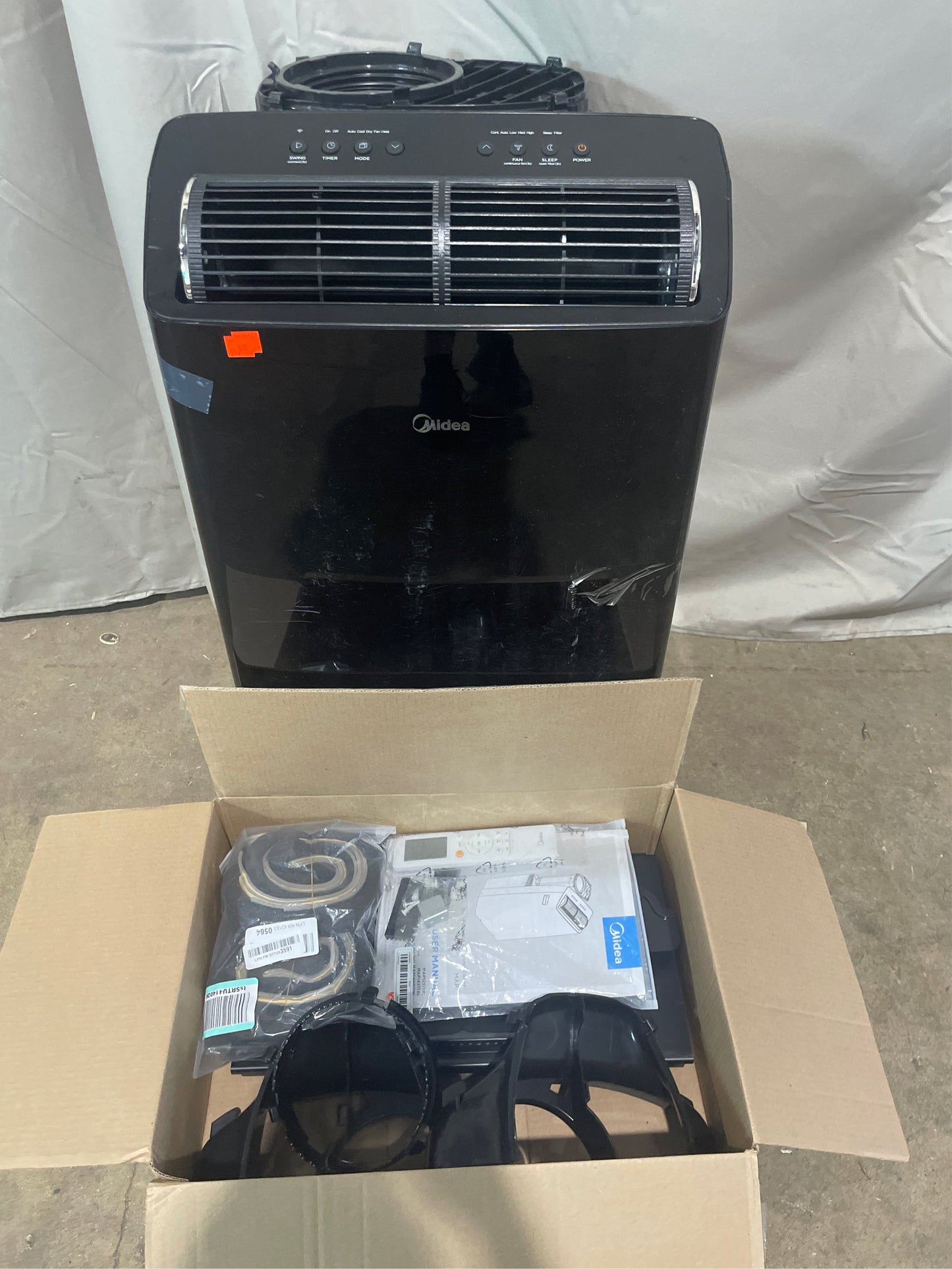 Midea Duo 14,000 BTU Portable AC, Heat
