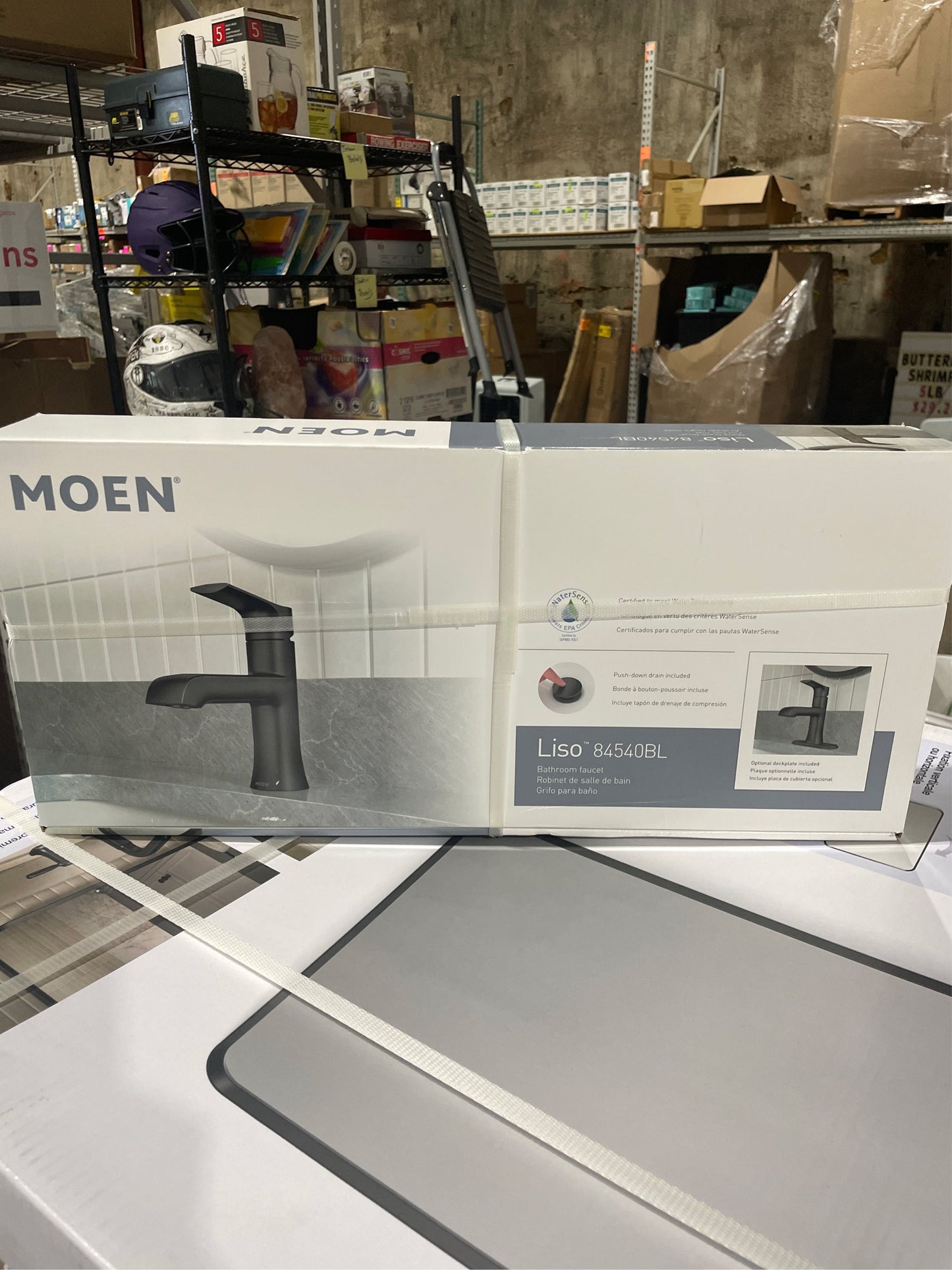 Moen Liso Single Hole Bathroom Faucet