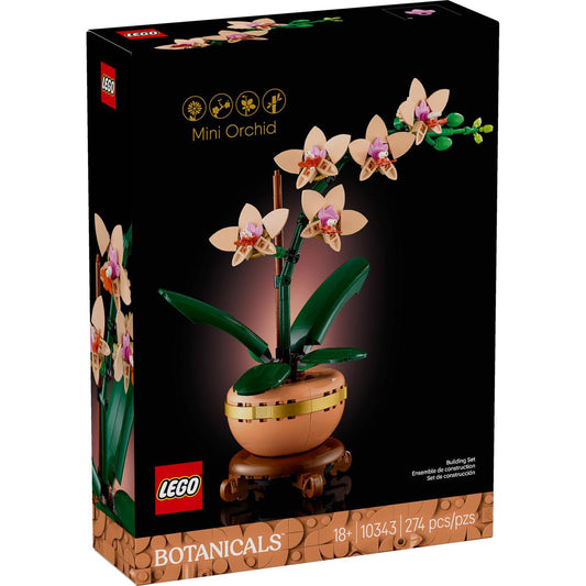 LEGO Botanicals Mini Orchid Building Set Multi