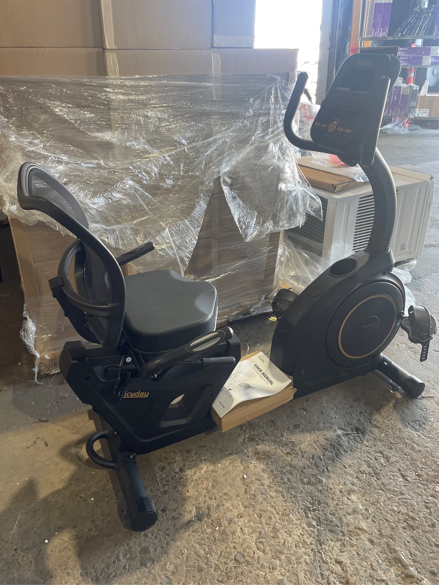 Niceday Recumbent Exercise Bike, 400LBS