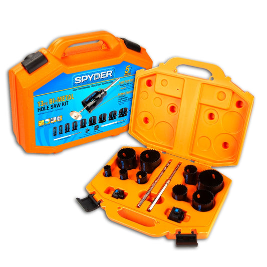 Spyder 11-Piece Bi-metal Hole Saw Kit