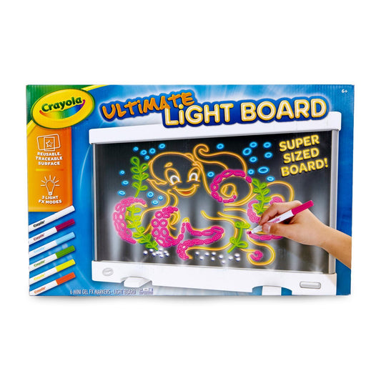Crayola Ultimate Light Board Multicolored 7 pc