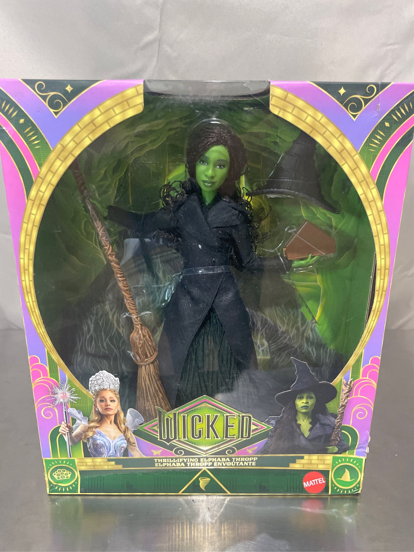 Wicked: Deluxe Elphaba Doll + 4 Accessories