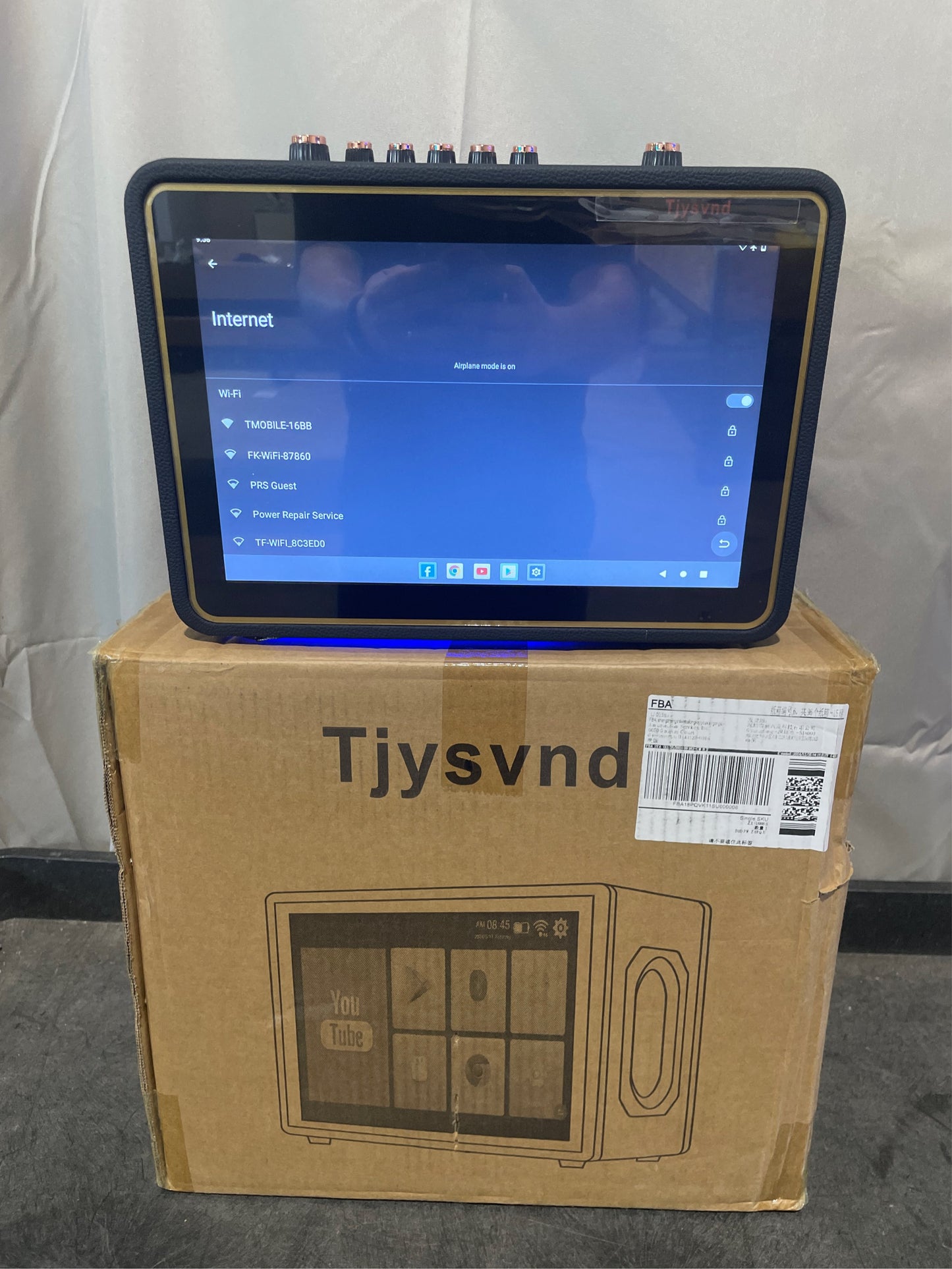 Karaoke Machine, 12.1 Inch IPS Touch Screen