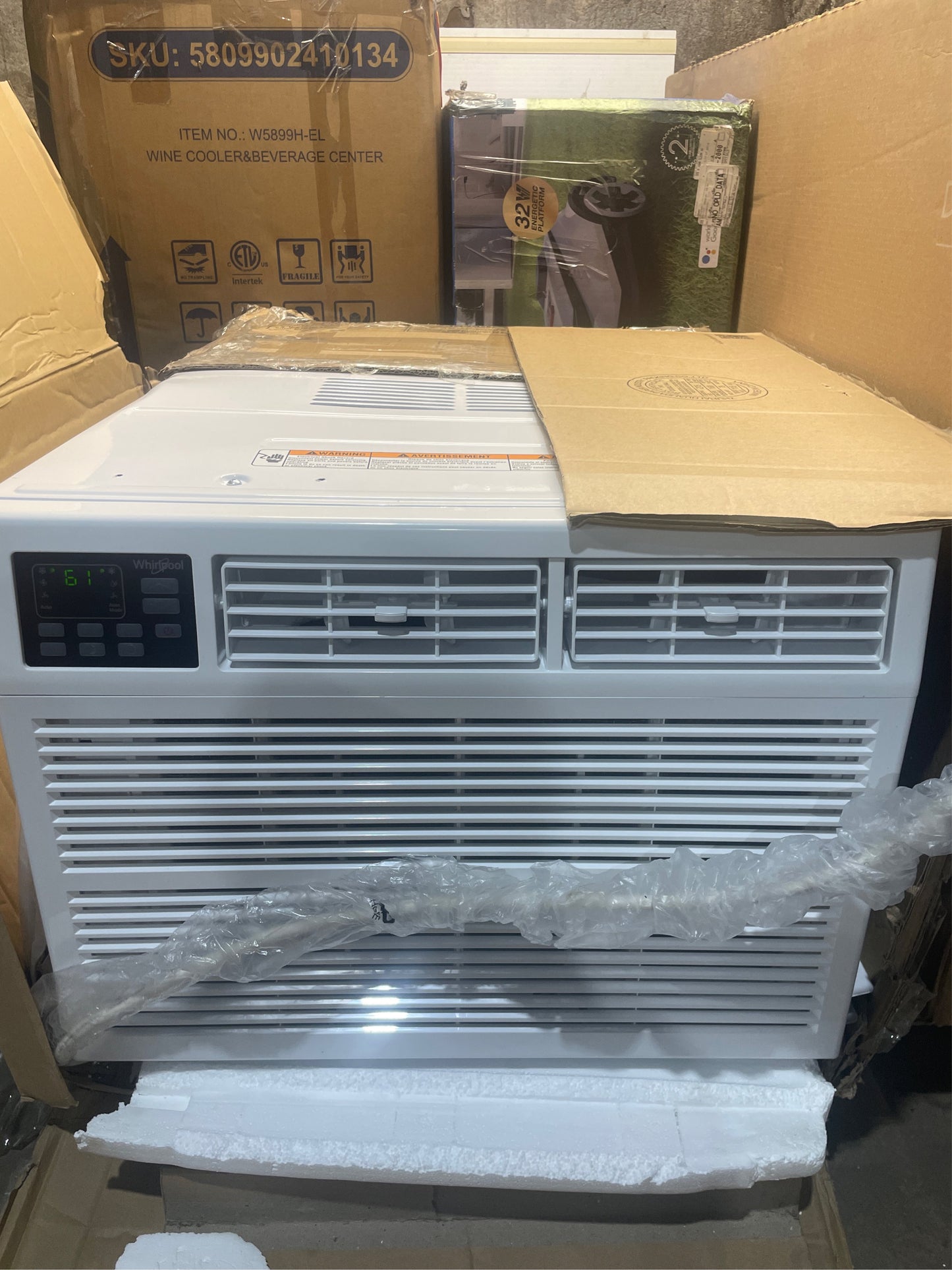 15,000 BTU Window AC, 700 Sq. Ft., White