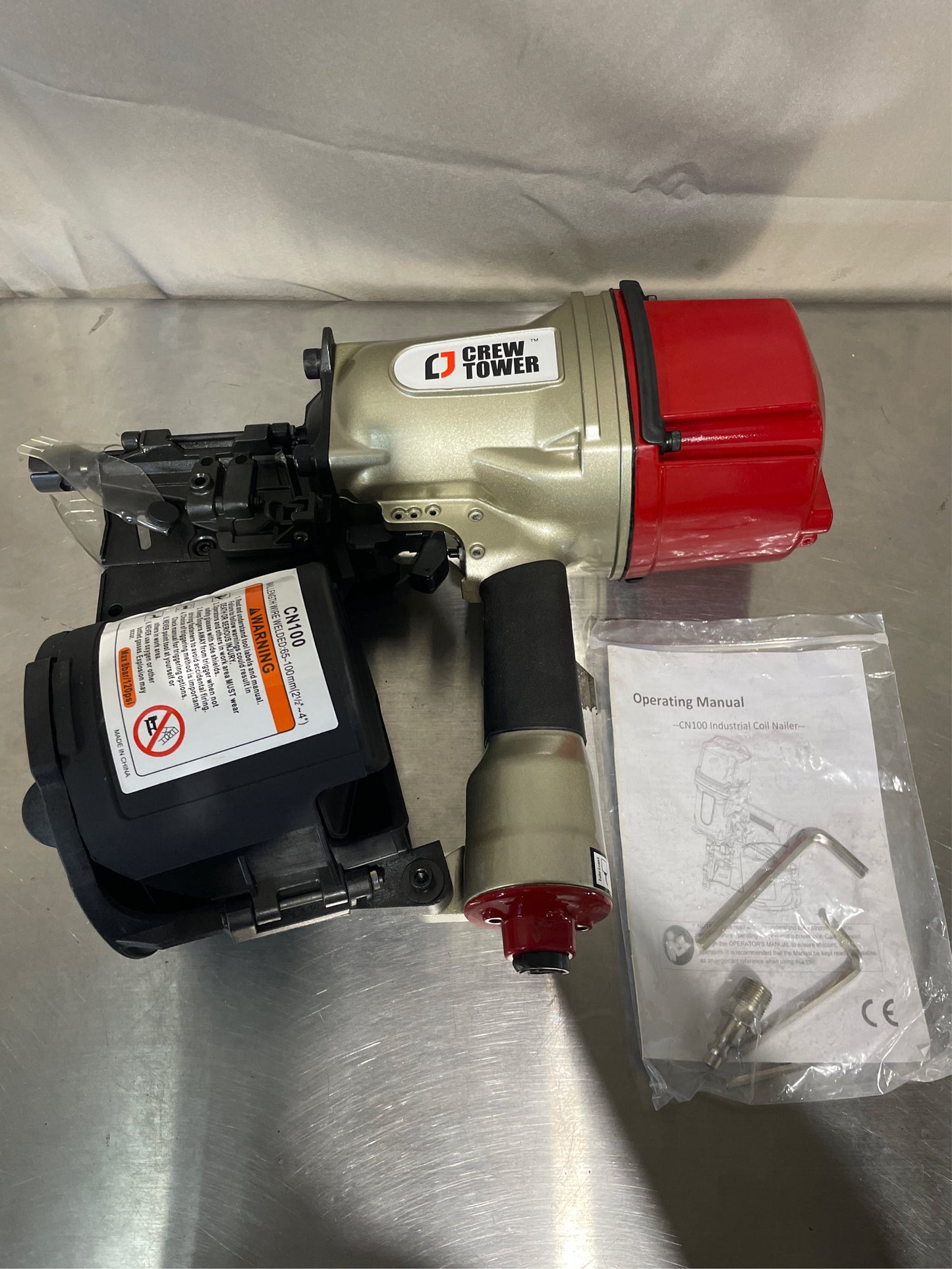 Coil Framing Nailer CN100, 2.5"-4" Pneumatic