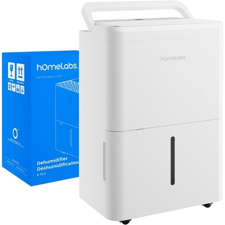 hOmeLabs Portable Wi-Fi Dehumidifier, 8 Pint