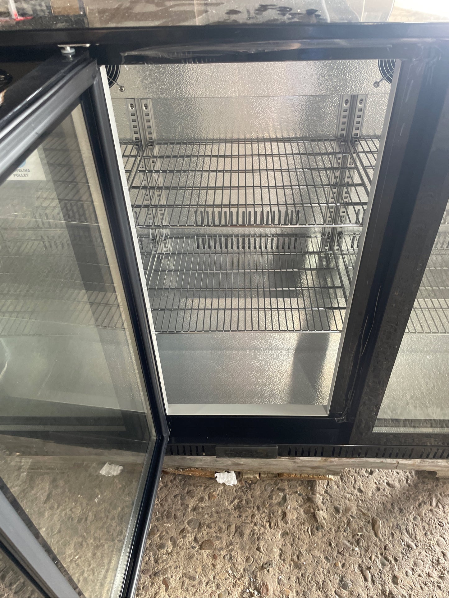 Beverage Refrigerator 12 Cu Ft 3 Glass Door