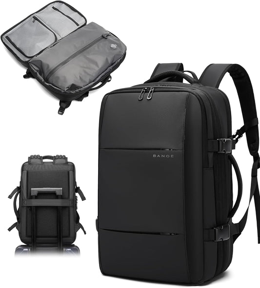 BANGE Anti-Theft Expandable Travel Backpack