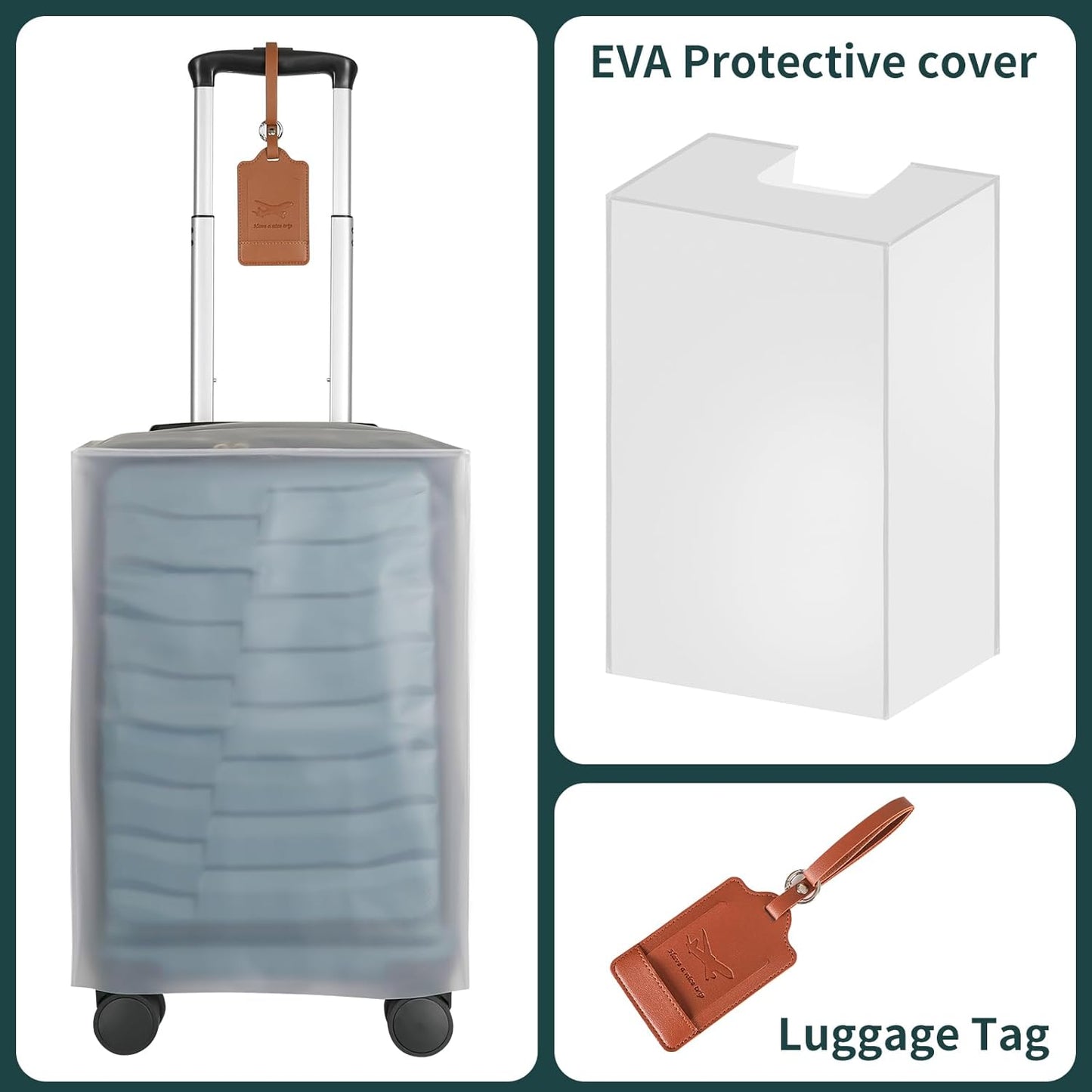 22×14×9 Airline Approved Expandable Luggage
