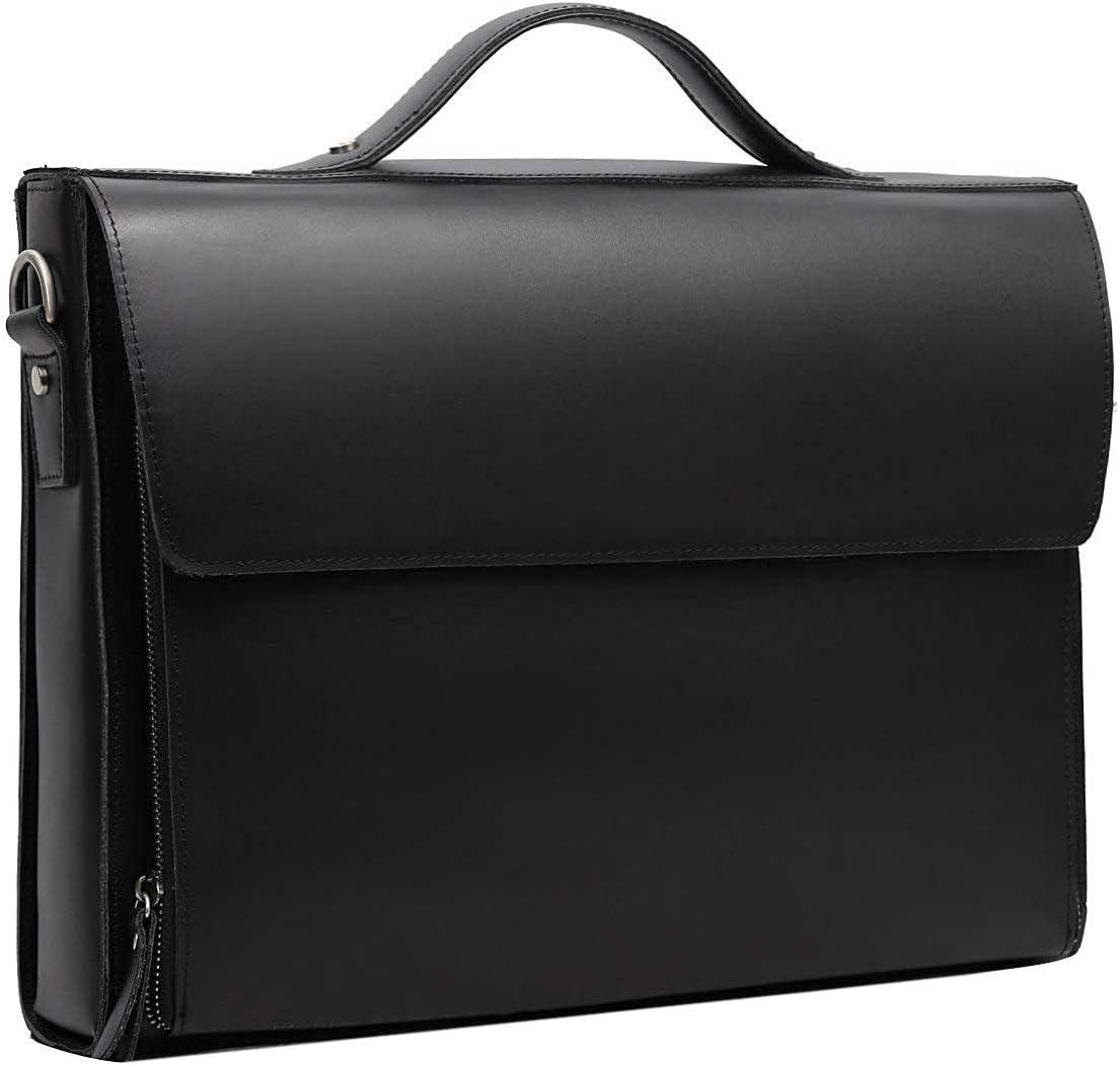 Leathario Leather Laptop & Messenger Bag