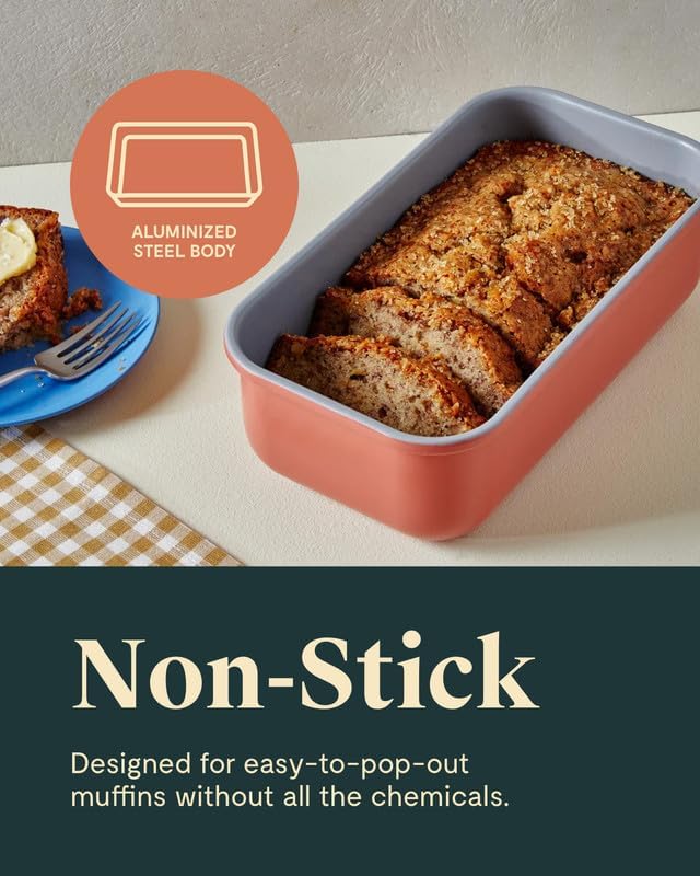 Caraway 1 lb Non-Stick Loaf Pan - Black