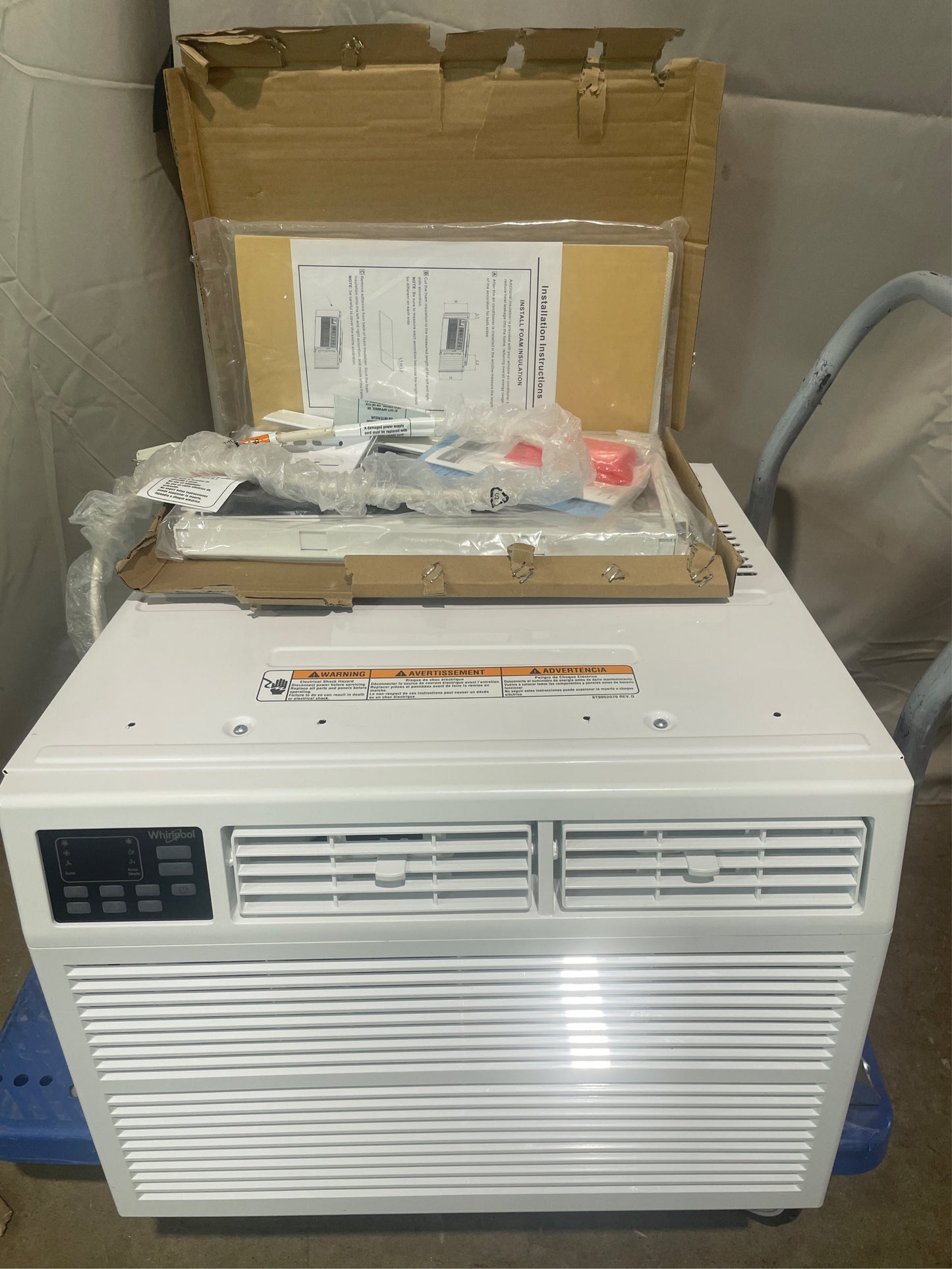 15,000 BTU Window AC, 700 Sq. Ft., White