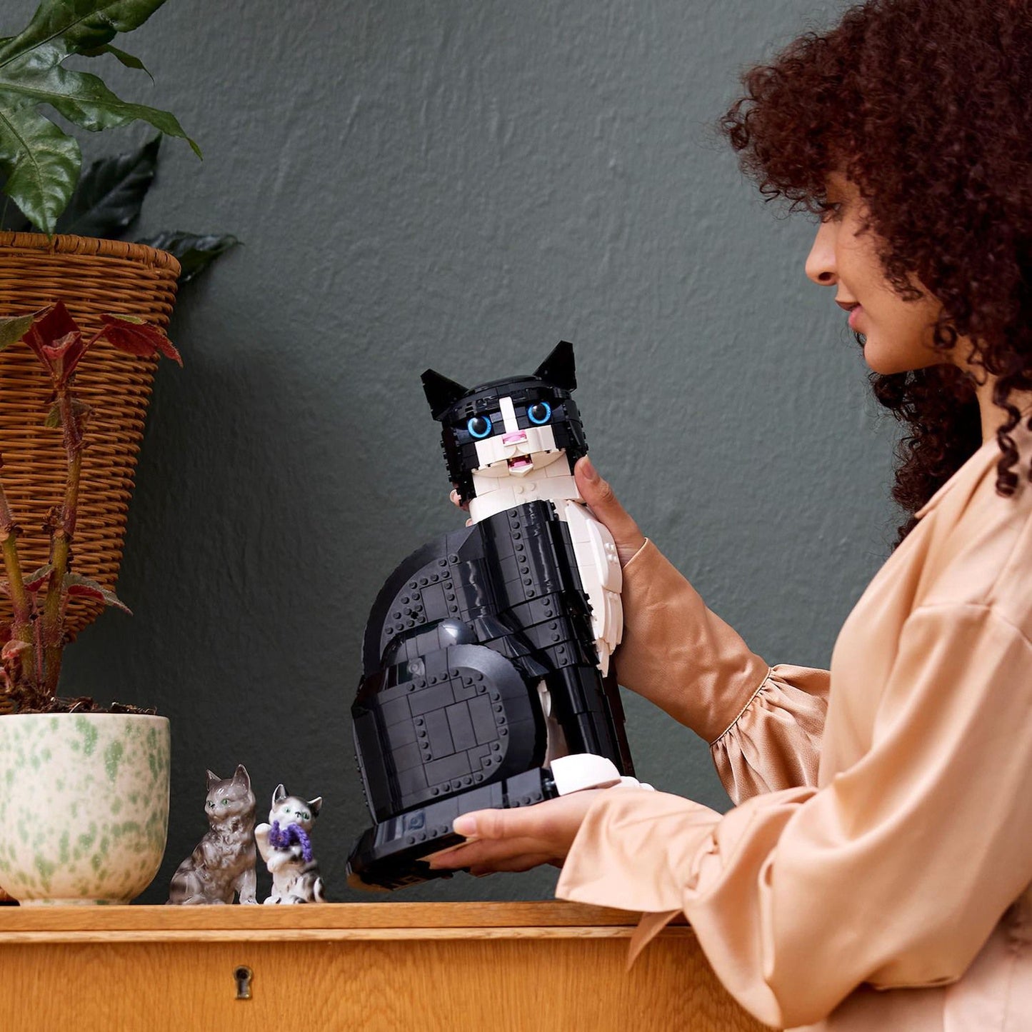 LEGO Tuxedo Cat Building Kit 21349 (1710)