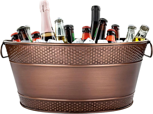 BREKX Galvanized Beverage Tub for Parties