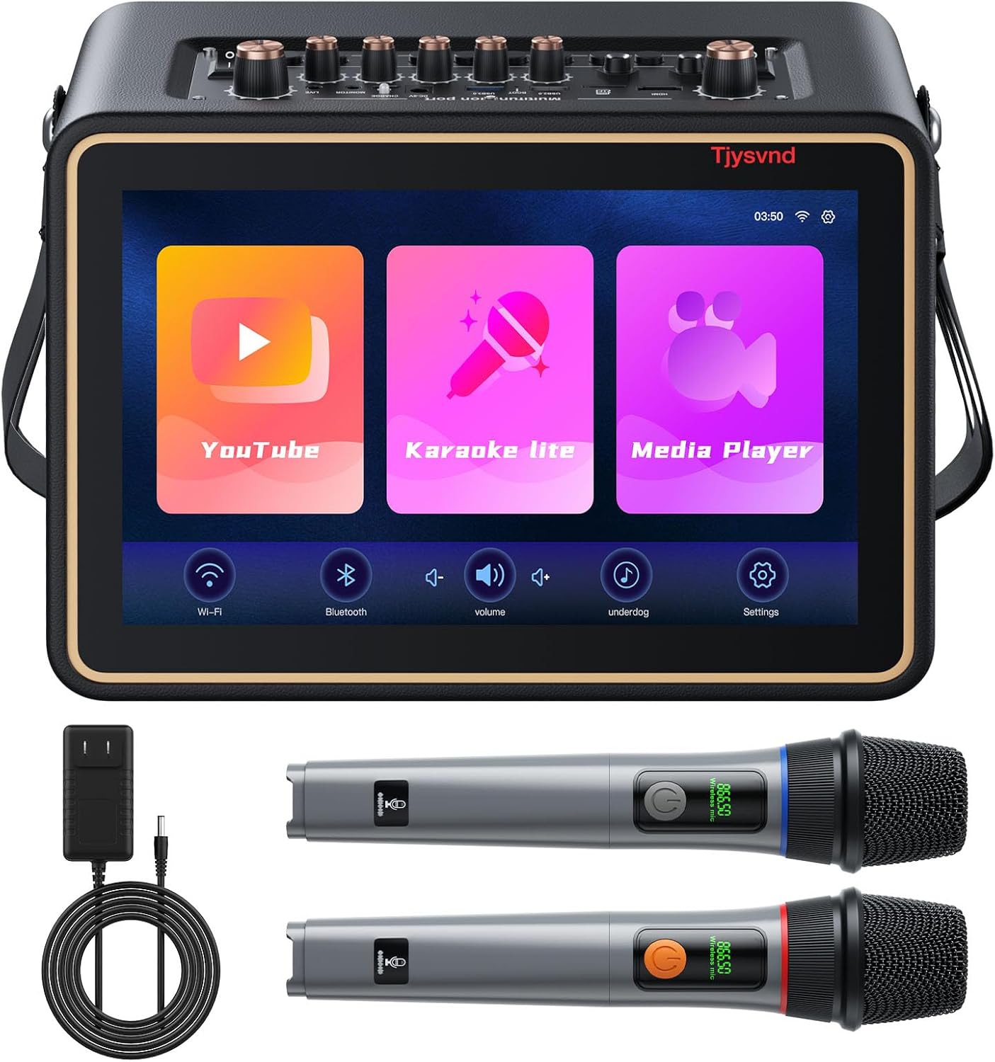 Karaoke Machine, 12.1 Inch IPS Touch Screen
