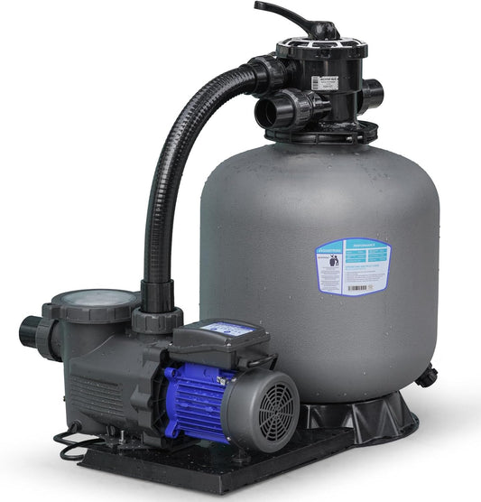 AQUASTRONG Sand Filter Pump, 18in, 1.5 HP