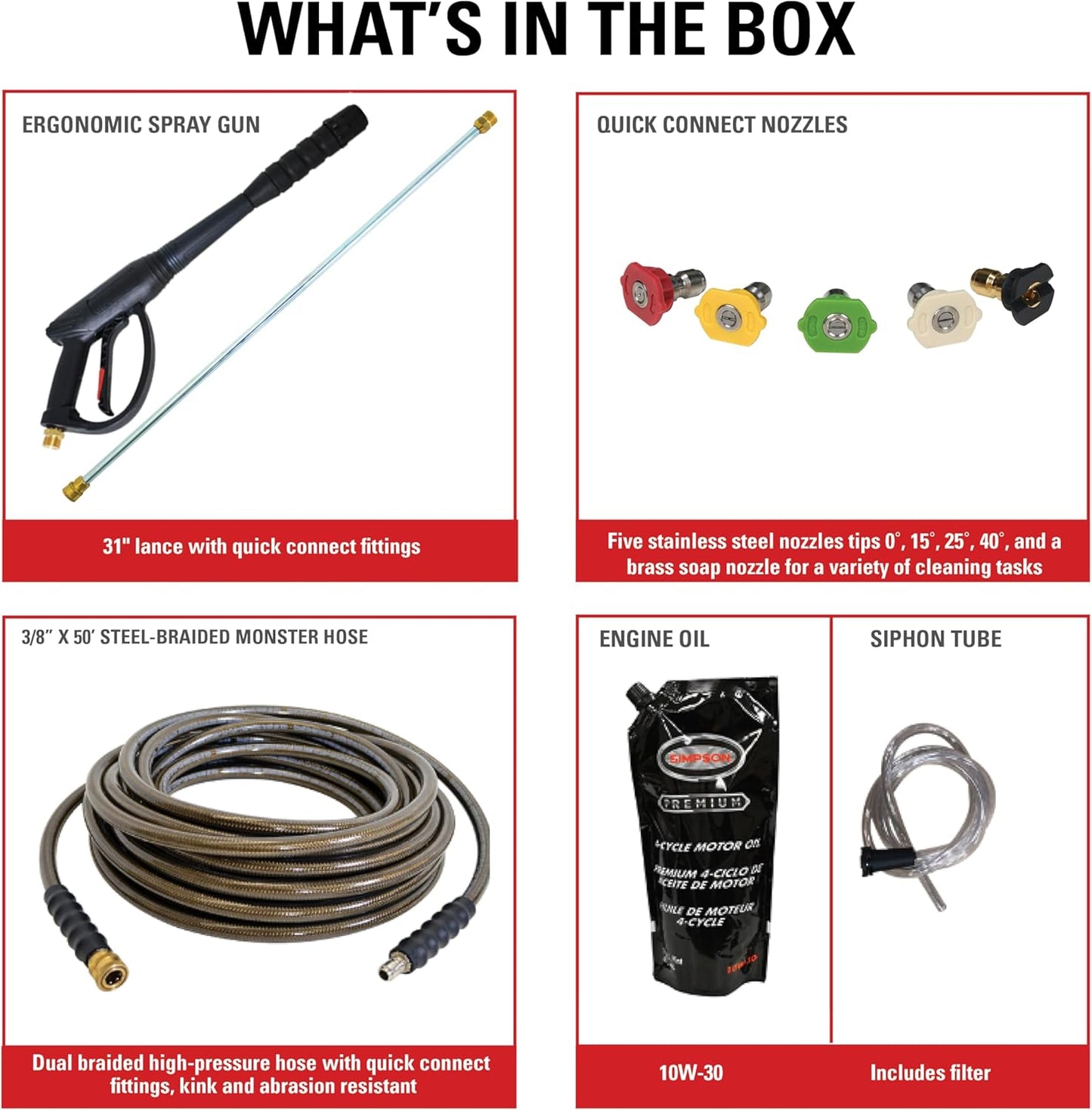 Simpson 4200 PSI Gas Power Washer