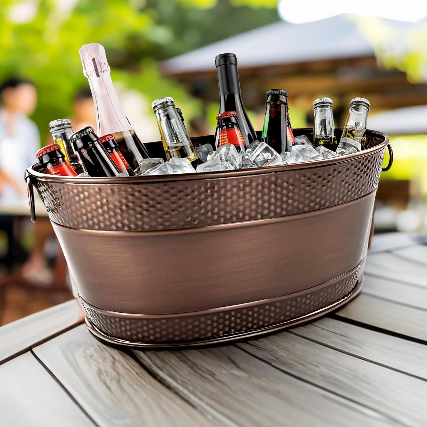 BREKX Galvanized Beverage Tub for Parties