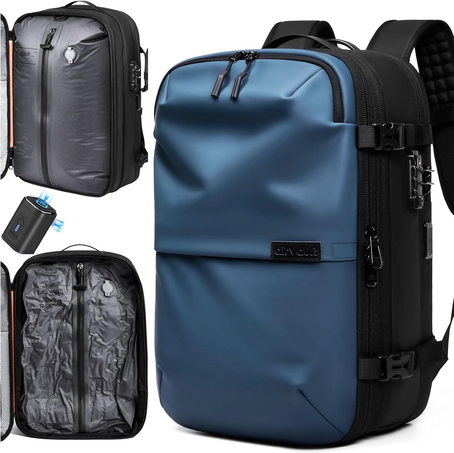 AirVault 60L Vacuum Seal Backpack - Blue