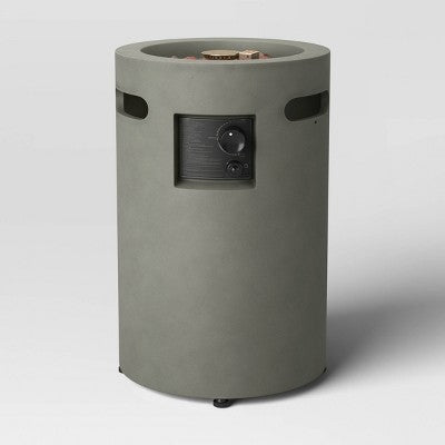 Pipestone Outdoor Column Fire Pit - Threshold