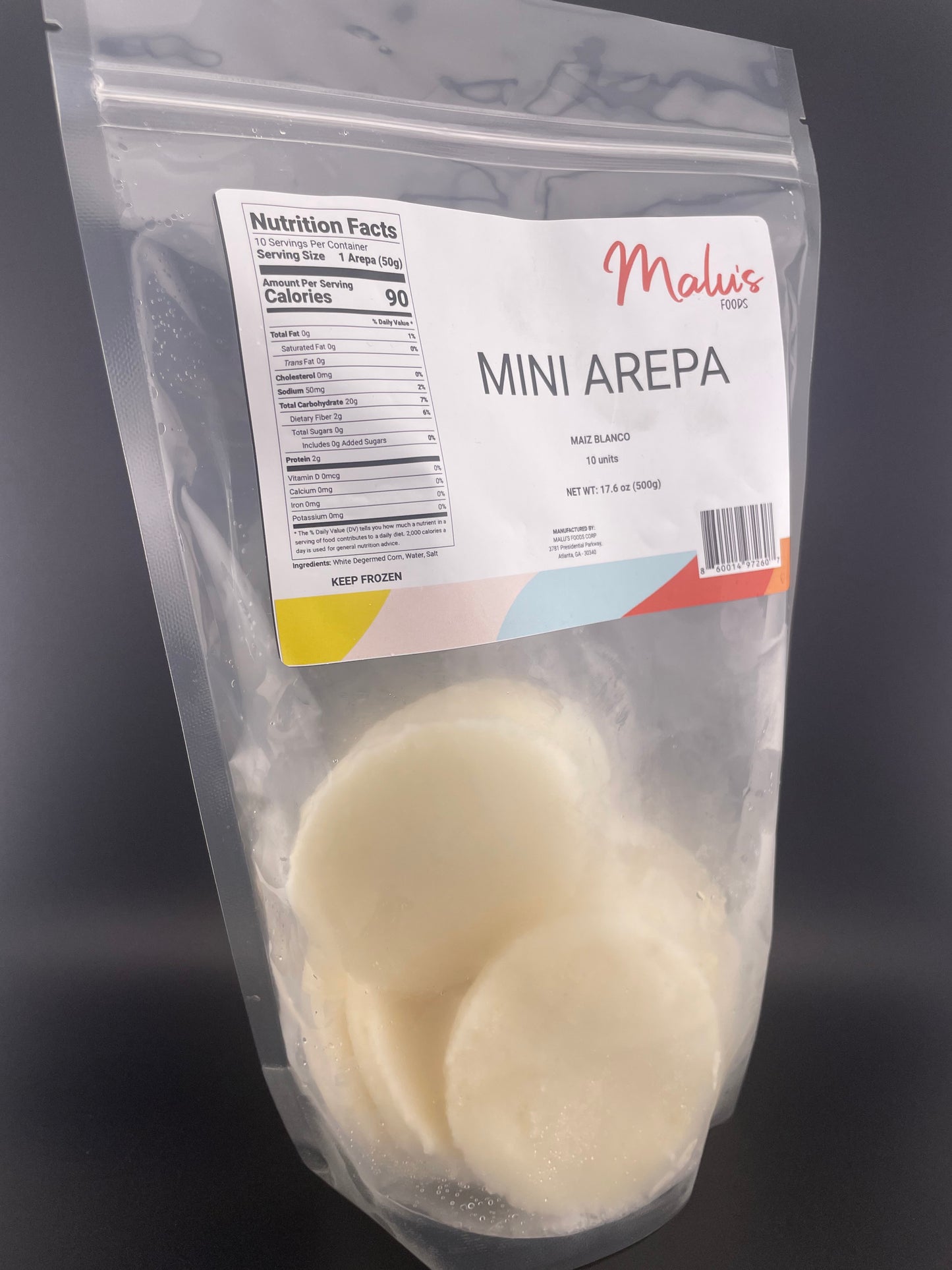 10 pk - Mini arepas