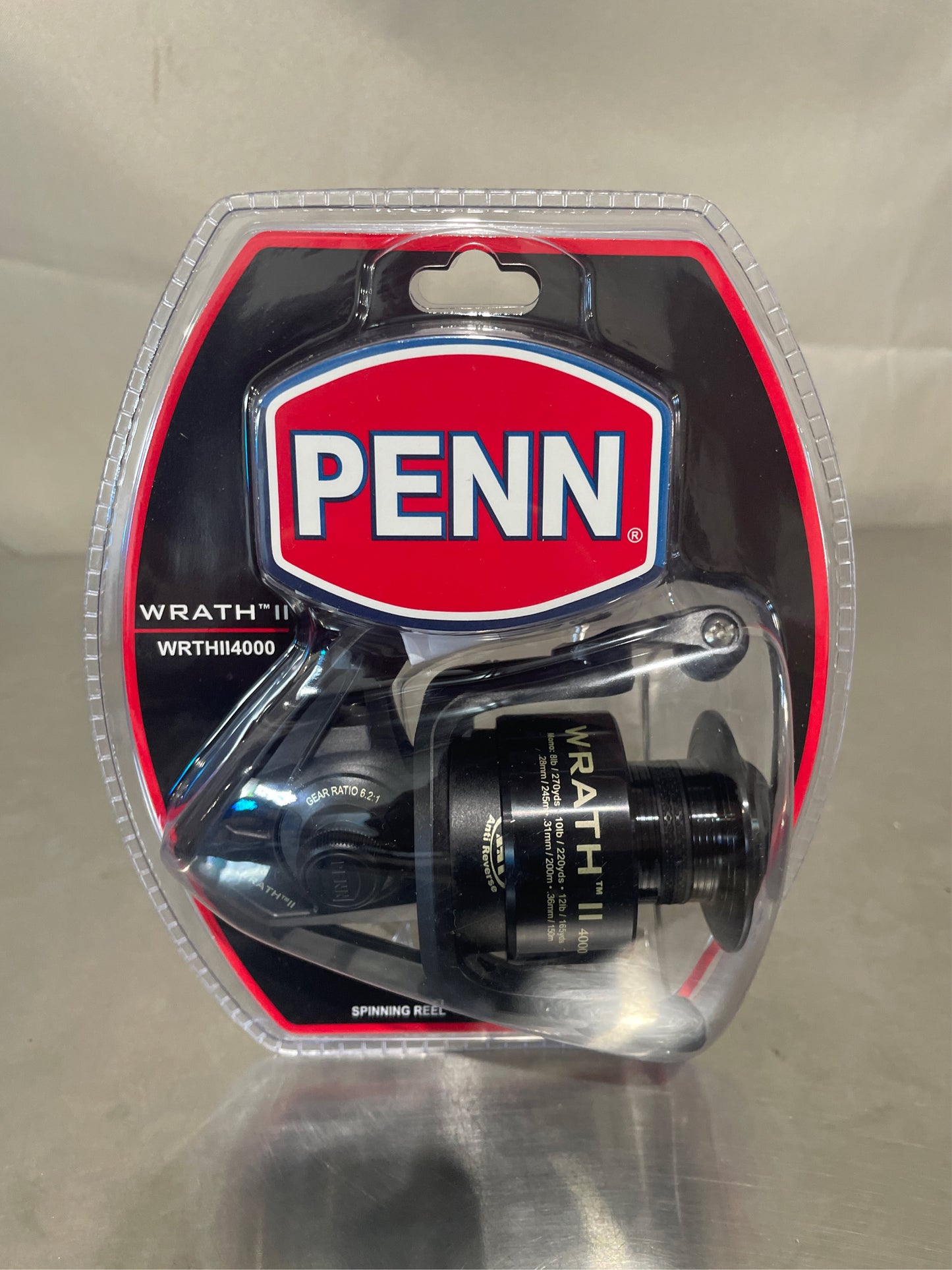 PENN Wrath II Spinning Reel 4000 Size