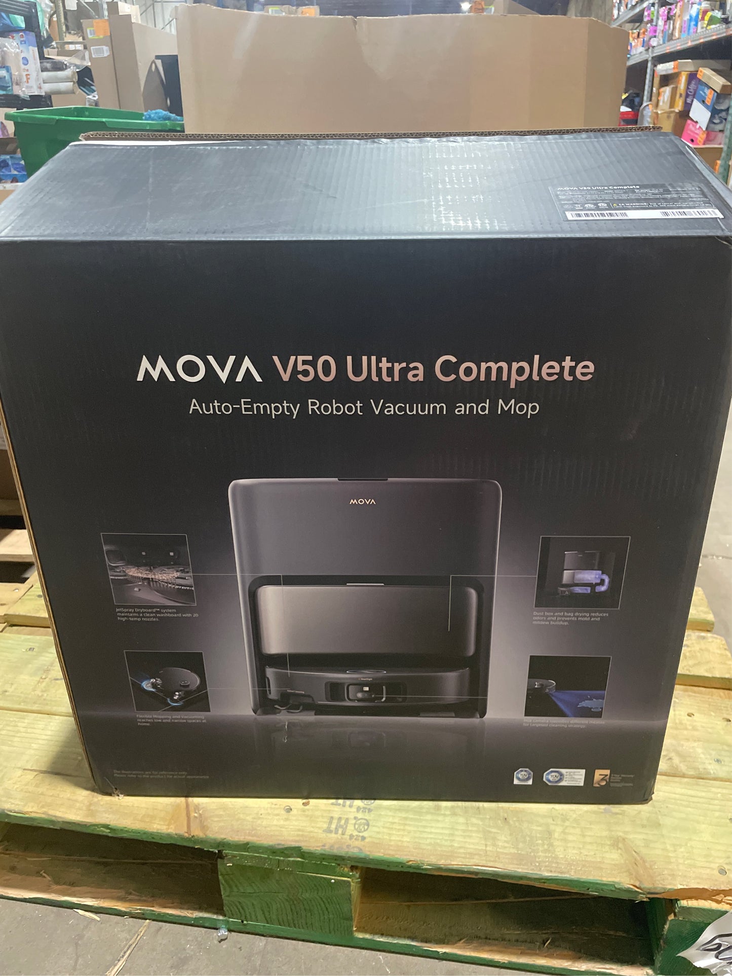 MOVA V50 Ultra Vacuum & Mop, Self Clean