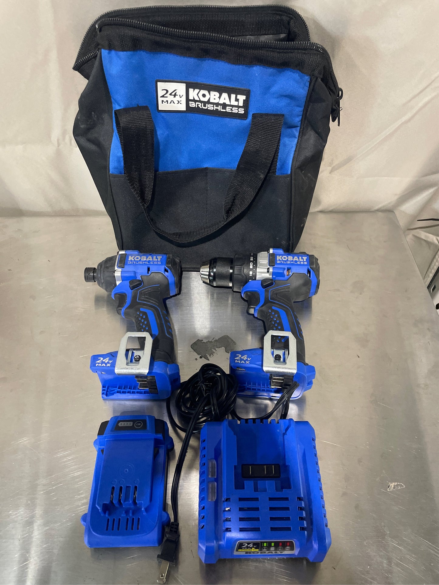 Kobalt 24V MAX Brushless Combo Kit