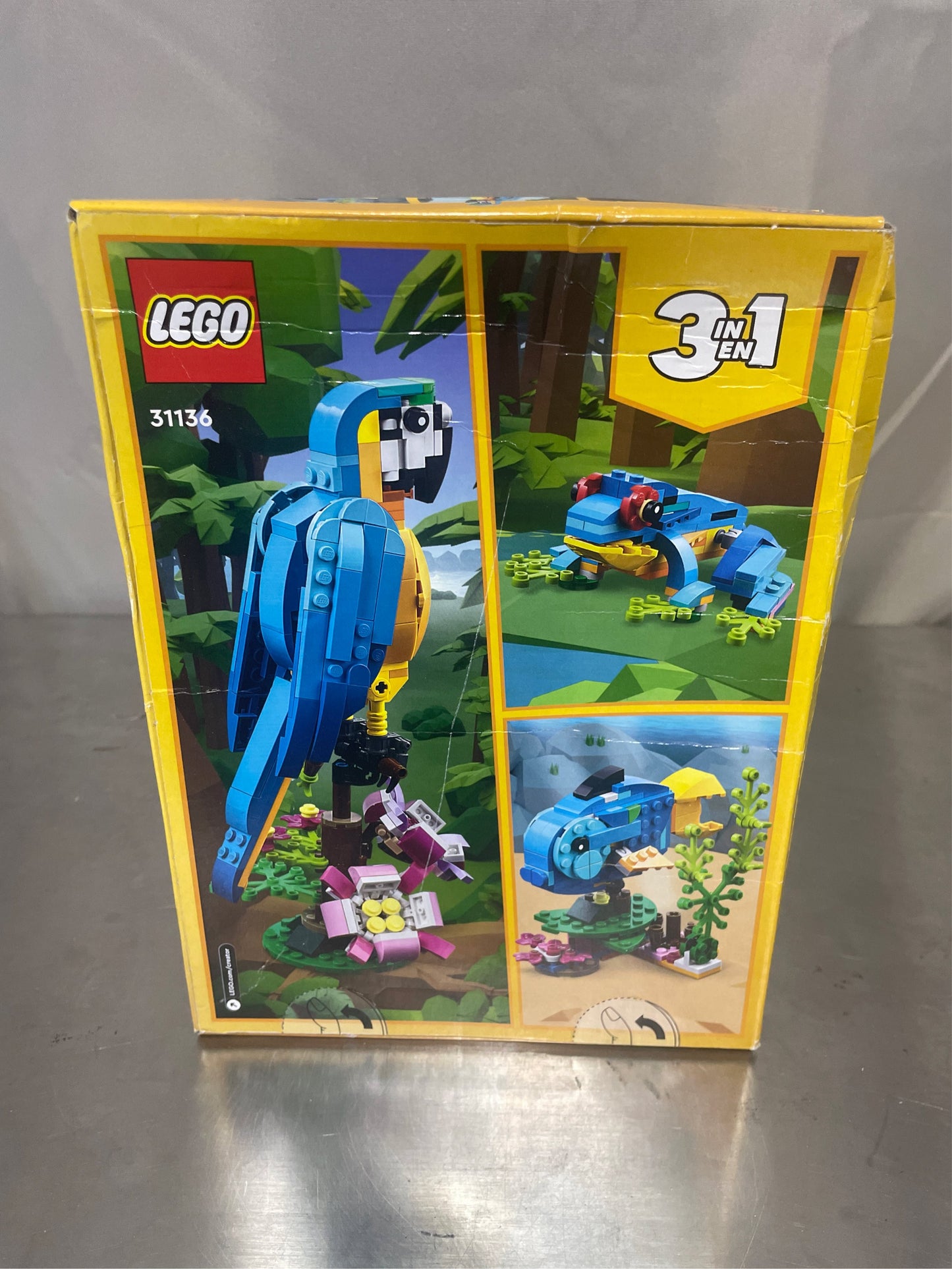 LEGO Creator Creator Parrot Multicolored 253 pc