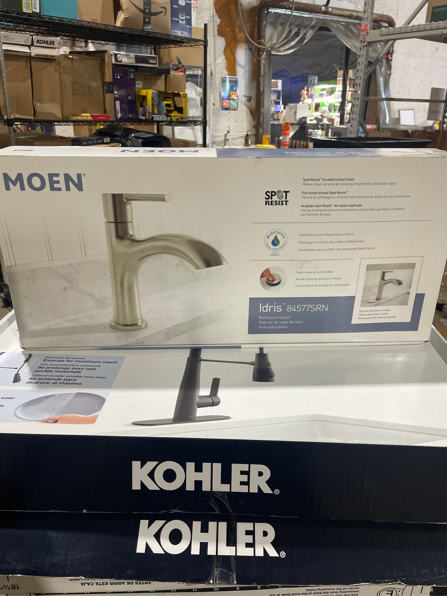 Moen Idris One-Handle Bathroom Faucet