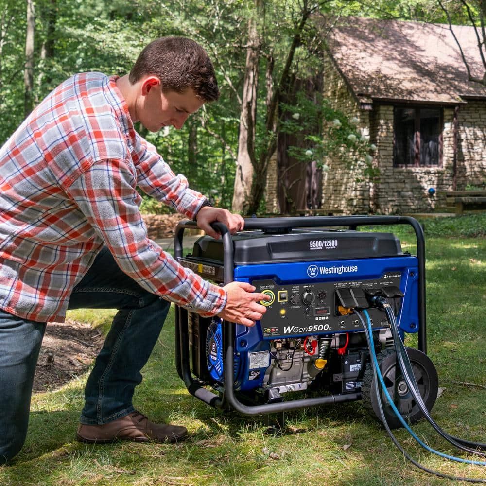 12,500/9,500W Gas Generator with Remote Start