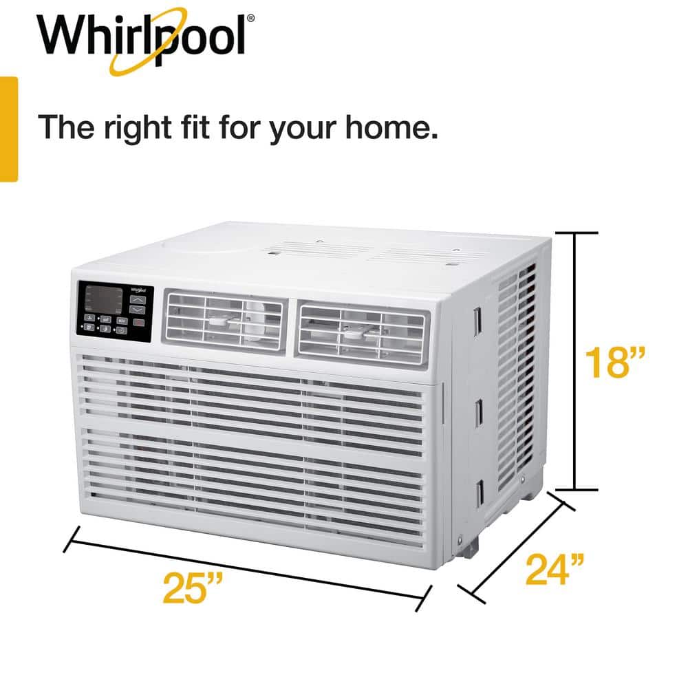 15,000 BTU Window AC, 700 Sq. Ft., White